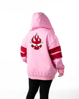 Gurren Lagann - Nia Tepplin Pink Hoodie with Quilted Lining