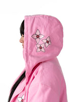 Gurren Lagann - Nia Tepplin Pink Hoodie with Quilted Lining