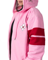 Gurren Lagann - Nia Tepplin Pink Hoodie with Quilted Lining