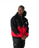 Gurren Lagann - Yoko Reversible Flame Crop Jacket