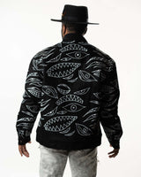 Fullmetal Alchemist: Brotherhood -  Eyes of God (Pride) Embroidered Black Denim Jacket