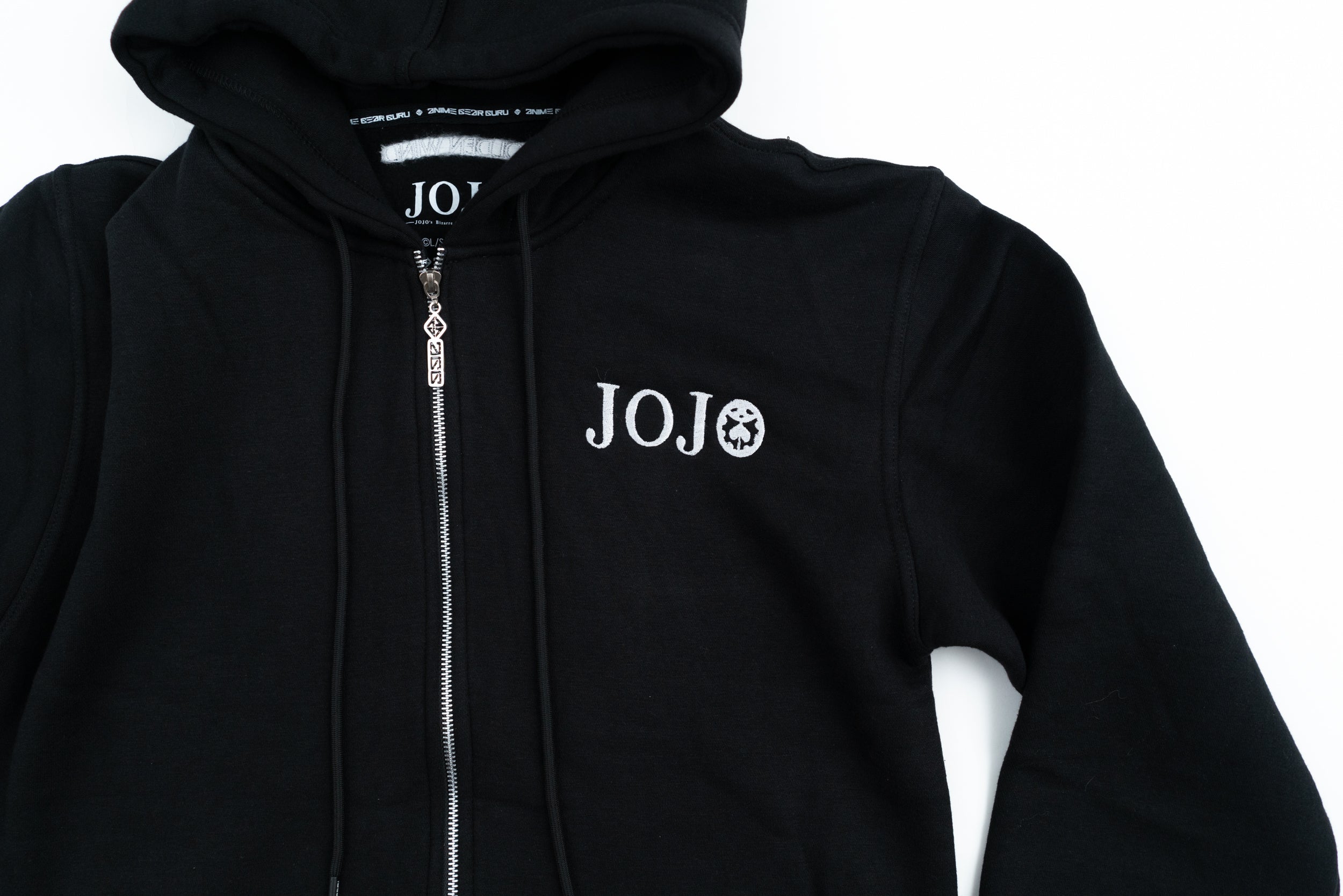 JoJo's Bizarre Adventure Golden Wind Zipper Hoodie BLACK
