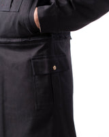 JoJo's Bizarre Adventure Jotaro Kujo Reversible Long Coat Zipper Short Jacket