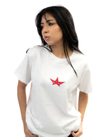 Gurren Lagann Simone Star Glasses Shirt WHITE