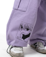 Hunter x Hunter - Killua Purple Cargo Pants