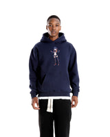 Kill la Kill -Ryuko Blue Embroidered Pullover Hoodie