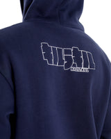 Kill la Kill -Ryuko Blue Embroidered Pullover Hoodie