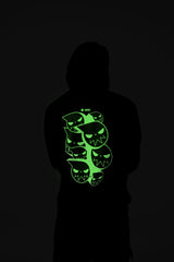 Soul Eater Glow In the Dark Navy Hoodie