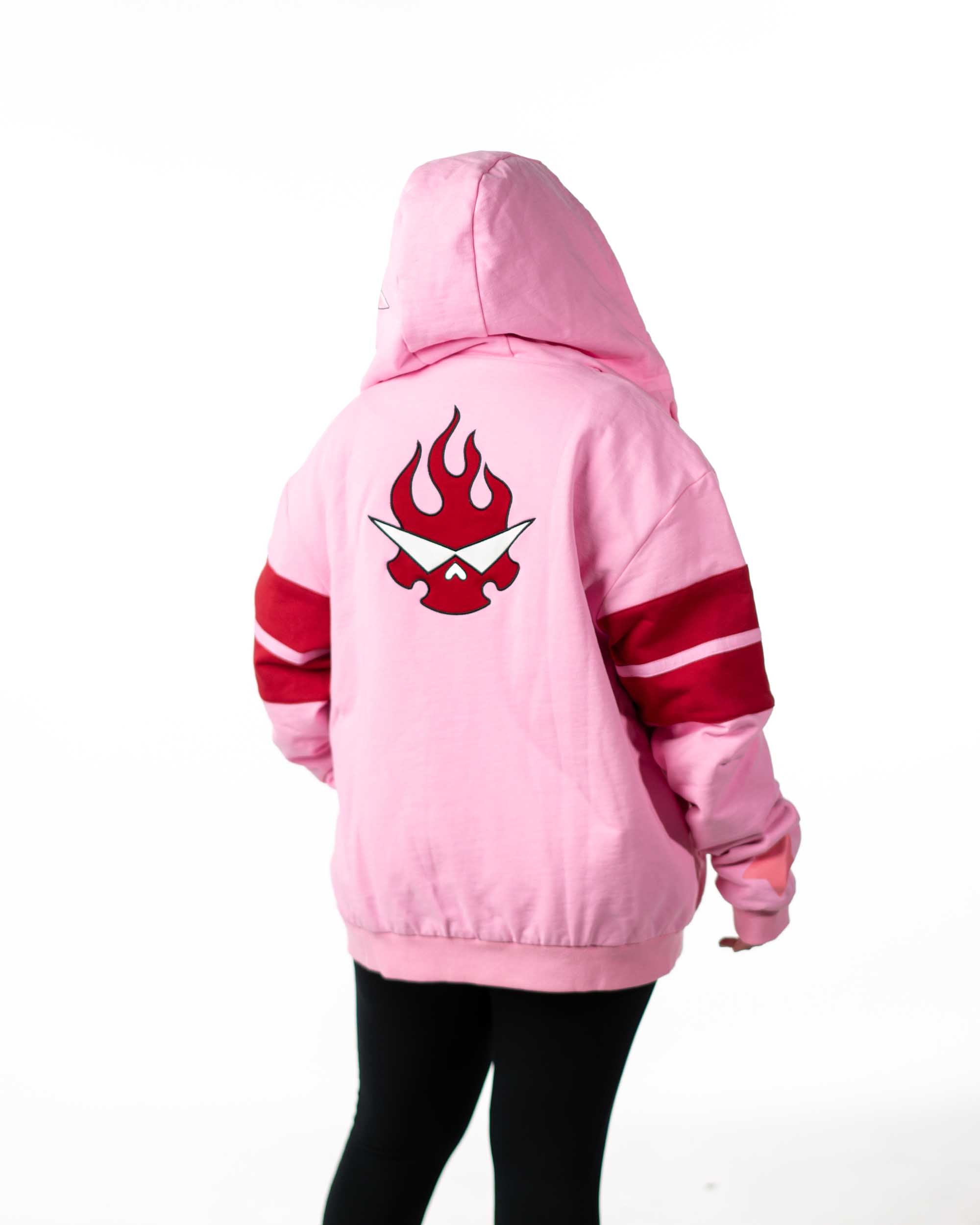 Gurren Lagann - Nia Tepplin Pink Hoodie with Quilted Lining - Tier 2