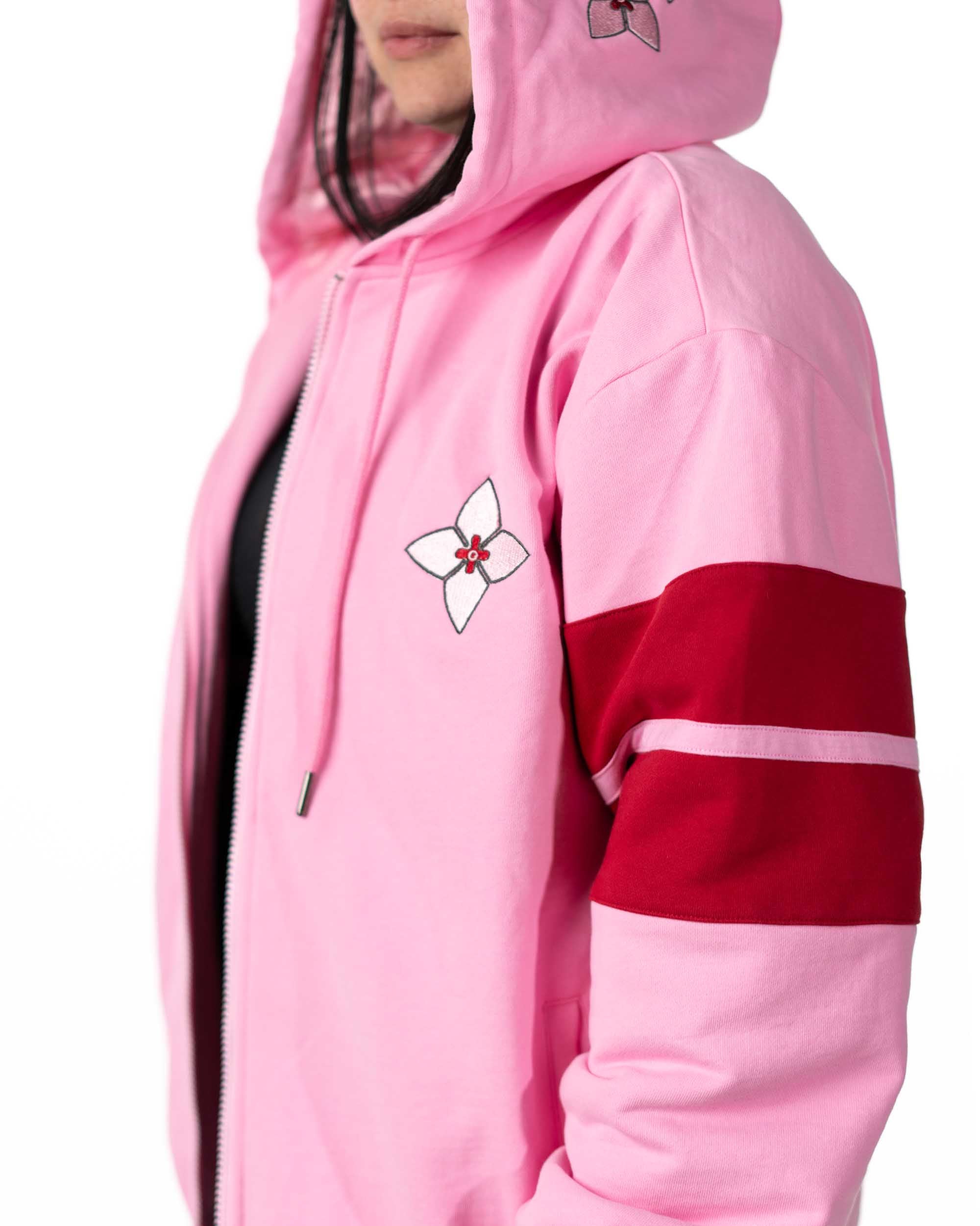 Gurren Lagann - Nia Tepplin Pink Hoodie with Quilted Lining - Tier 2