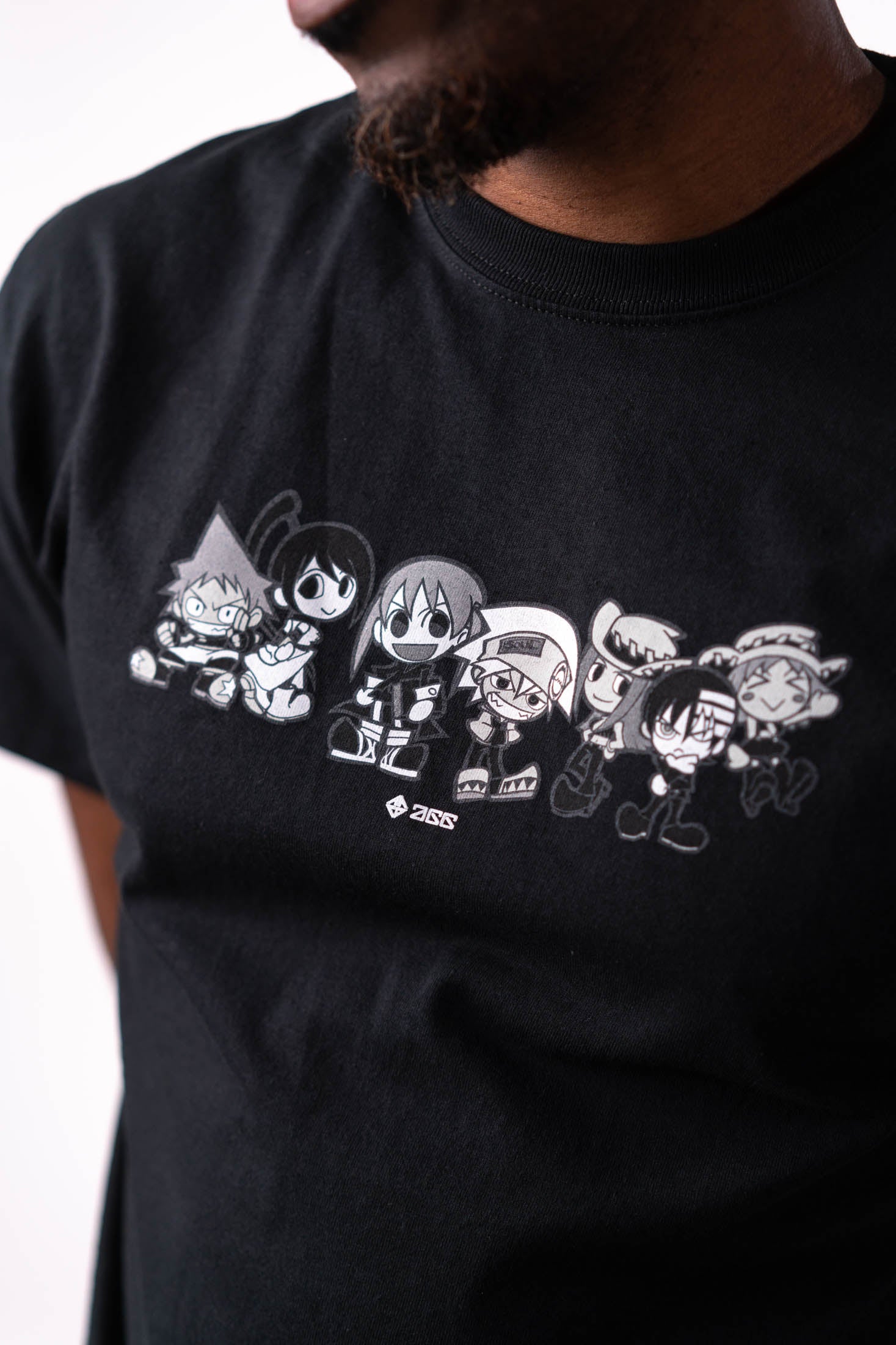 Soul Eater Chibi Black T-Shirt