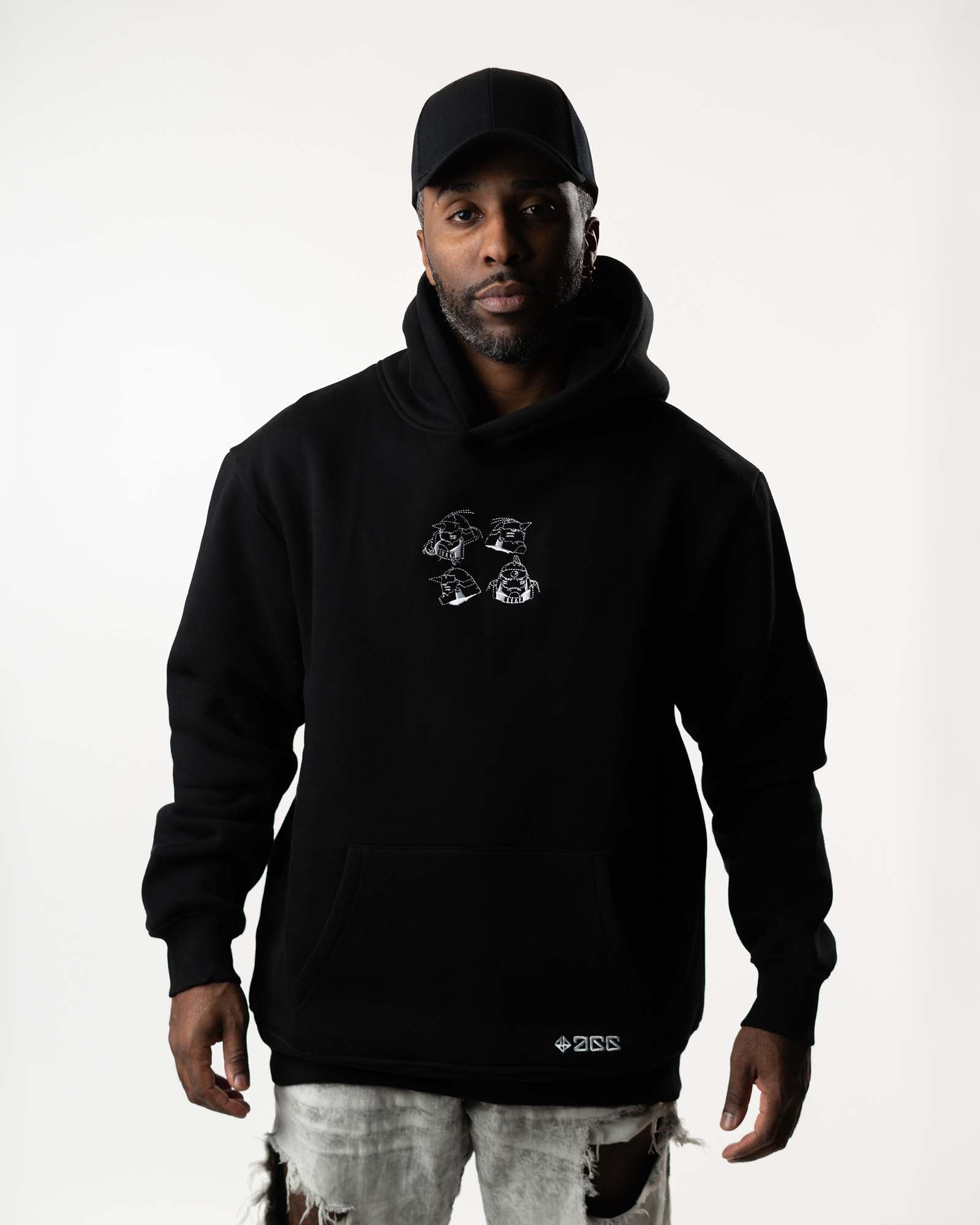パーカー vaultroom ALPHONSE ELRIC HOODIE / BLACK Fullmetal Alchemist: Brotherhood -Alphonse Elric Embroidered
