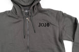 JoJo's Bizarre Adventure Golden Wind Zipper Hoodie GREY