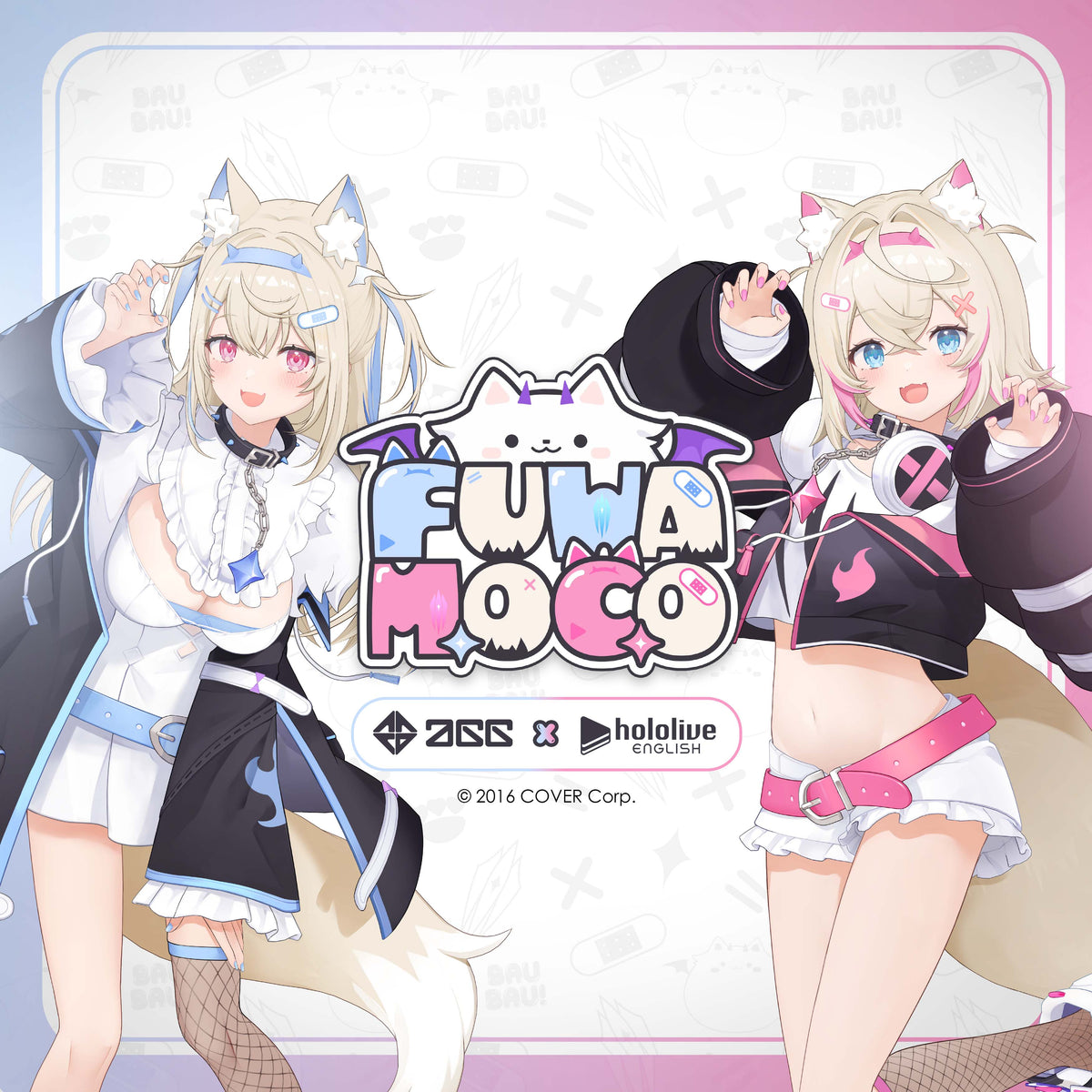 Fuwamoco Header hololive English FUWAMOCO – Anime Gear Guru