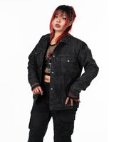 Naruto Shippuden - Akatsuki Black Pattern Jacket - PREORDER