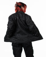 Naruto Shippuden - Akatsuki Black Pattern Jacket - PREORDER