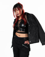 Naruto Shippuden - Akatsuki Blue Pattern Jacket - PREORDER