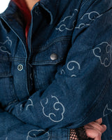 Naruto Shippuden - Akatsuki Blue Pattern Jacket - PREORDER