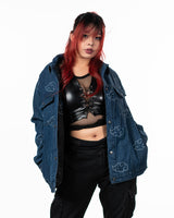 Naruto Shippuden - Akatsuki Blue Pattern Jacket - PREORDER