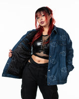Naruto Shippuden - Akatsuki Blue Pattern Jacket - PREORDER