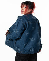 Naruto Shippuden - Akatsuki Blue Pattern Jacket - PREORDER