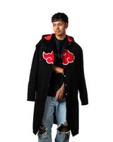 Naruto Shippuden - Akatsuki Long Denim Jacket - PREORDER