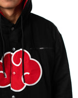 Naruto Shippuden - Akatsuki Long Denim Jacket - PREORDER