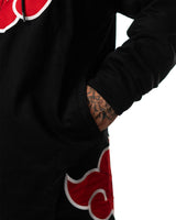 Naruto Shippuden - Akatsuki Long Denim Jacket - PREORDER