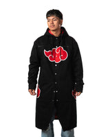 Naruto Shippuden - Akatsuki Long Denim Jacket - PREORDER