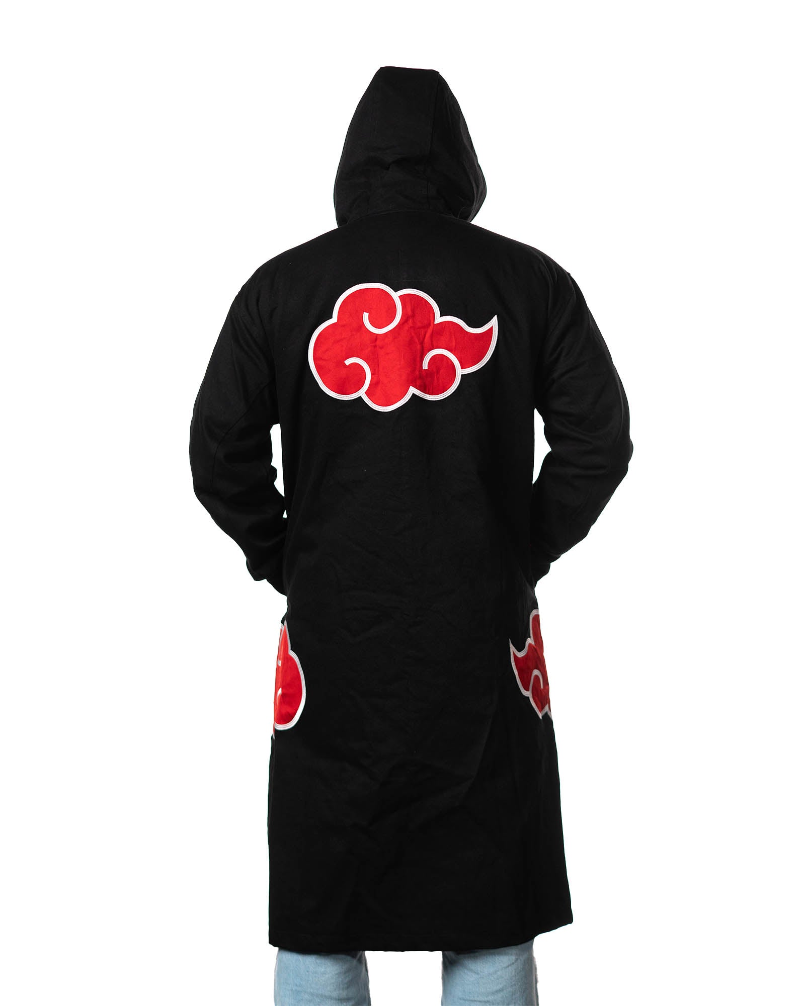 Naruto Shippuden - Akatsuki Long Denim Jacket - PREORDER