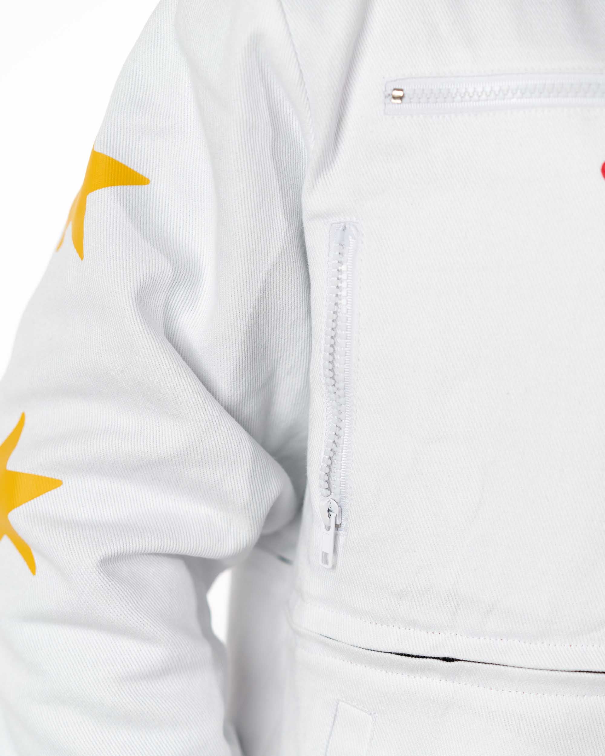 Gurren Lagann yoko jacket zipper close up
