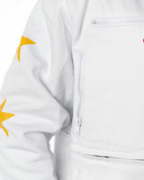 Gurren Lagann yoko jacket zipper close up