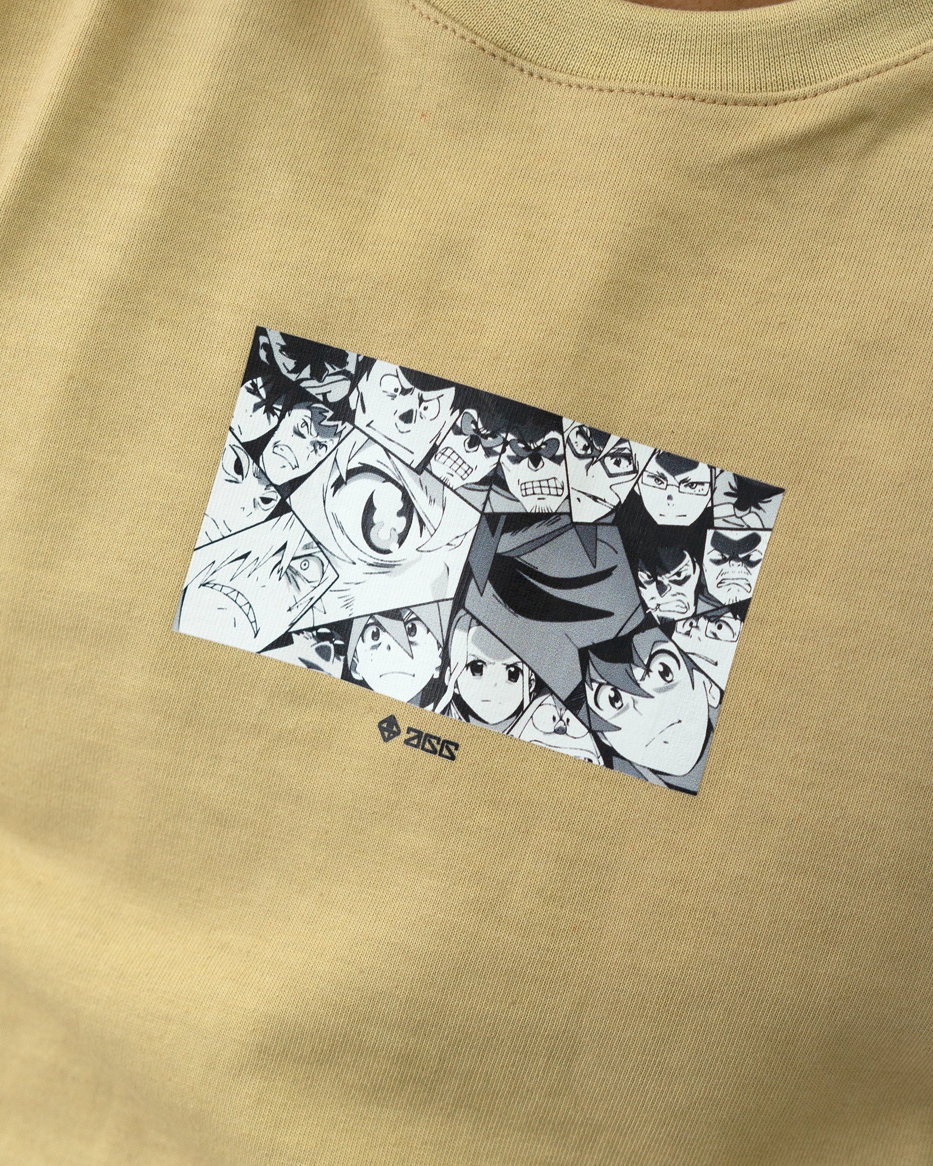 Gurren Lagann Team Gurren Shirt TAN