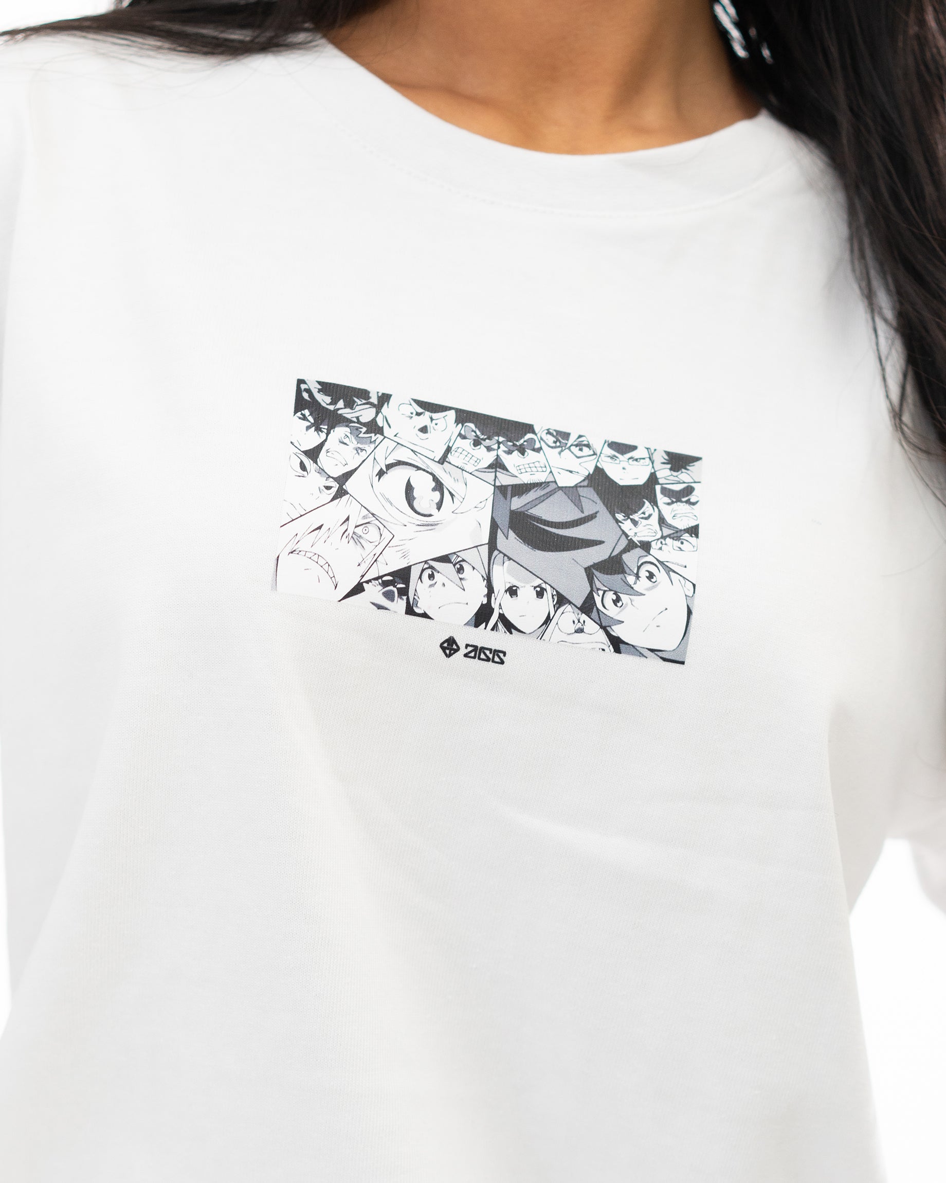 Gurren Lagann Team Gurren Shirt WHITE