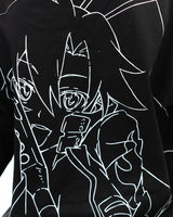 Gurren Lagann Yoko Black TShirt