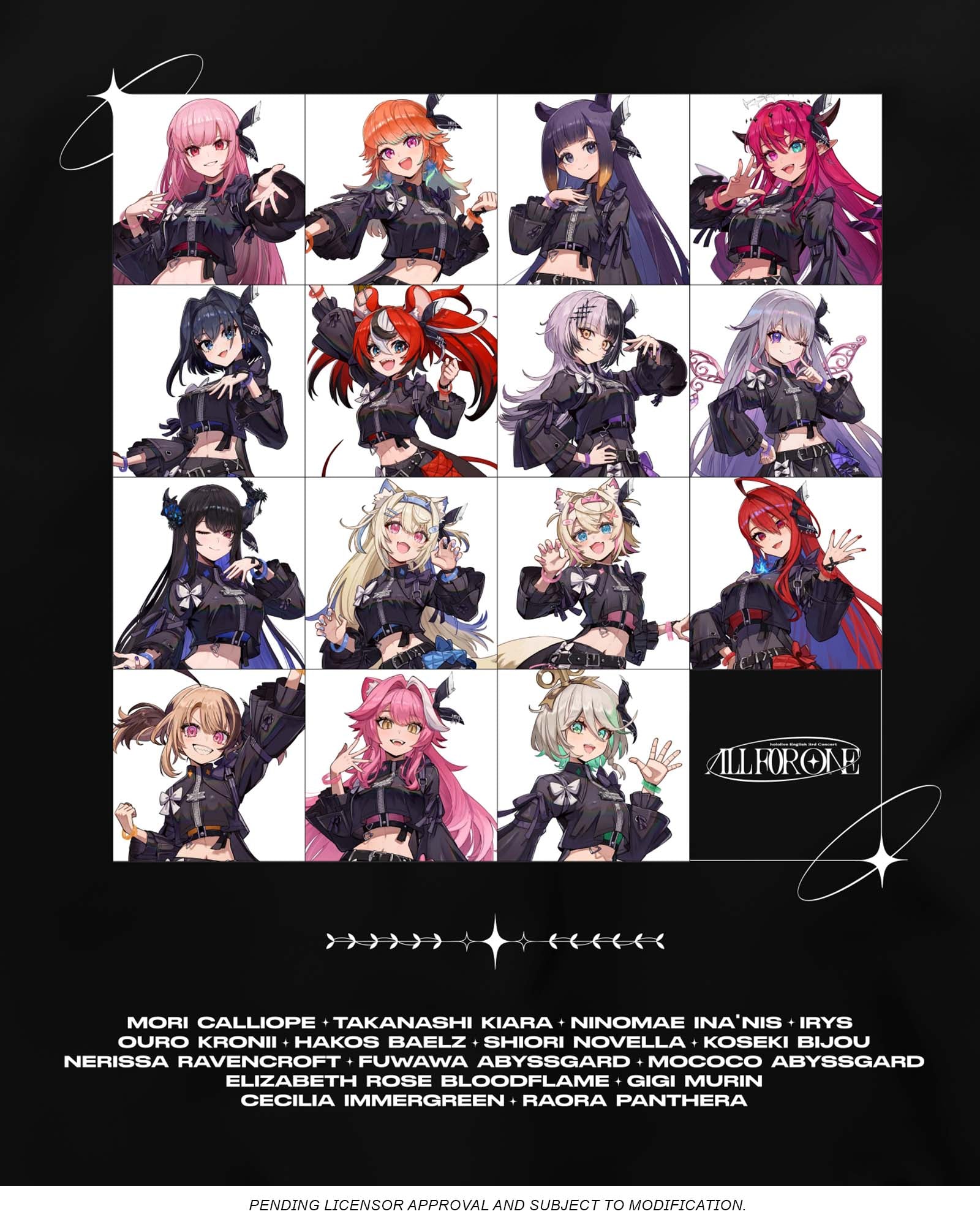 hololive - All For One Windbreaker 1 - PREORDER