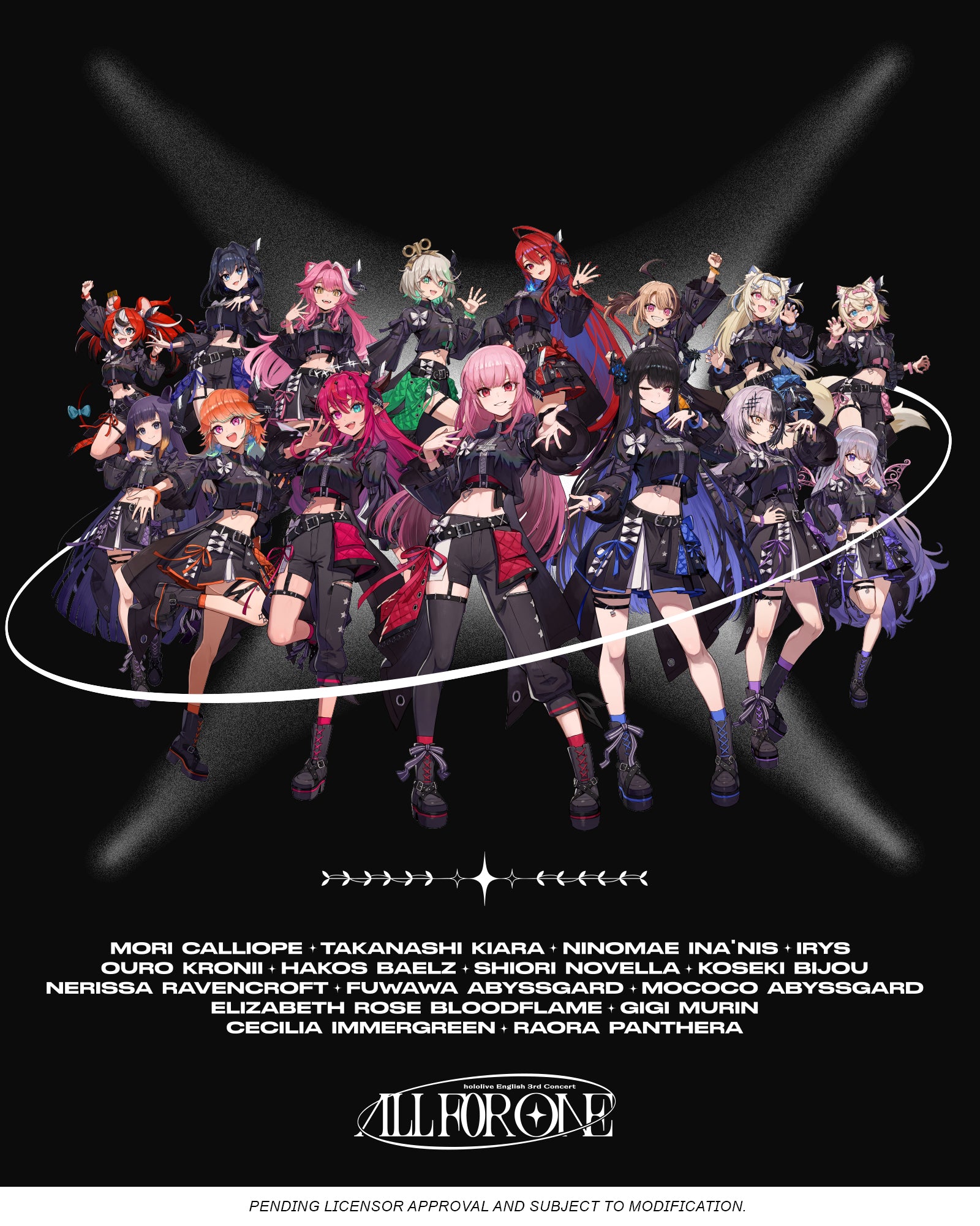 hololive - All For One Hoodie - PREORDER