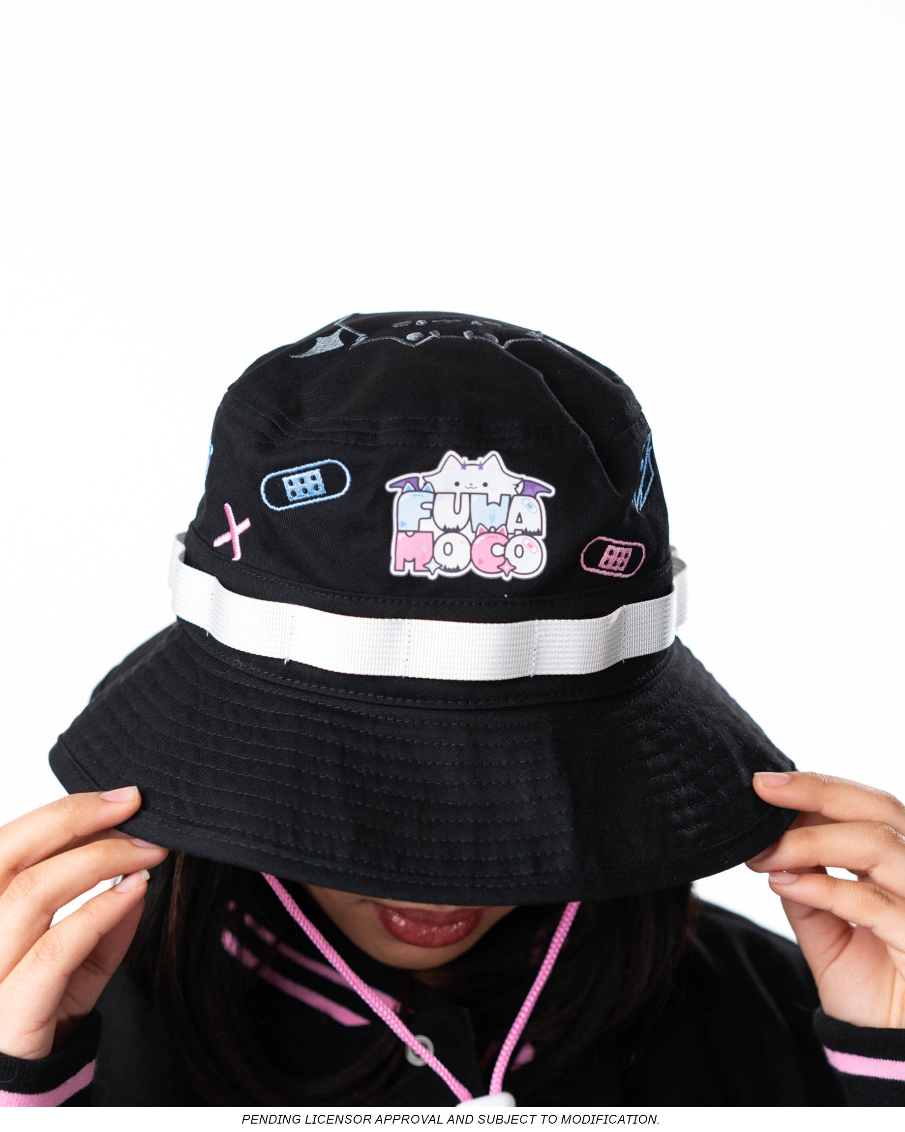 🎁 hololive English - FUWAMOCO Bucket Hat (100% off)