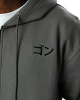 Hunter x Hunter Gon Zipper Hoodie GREY