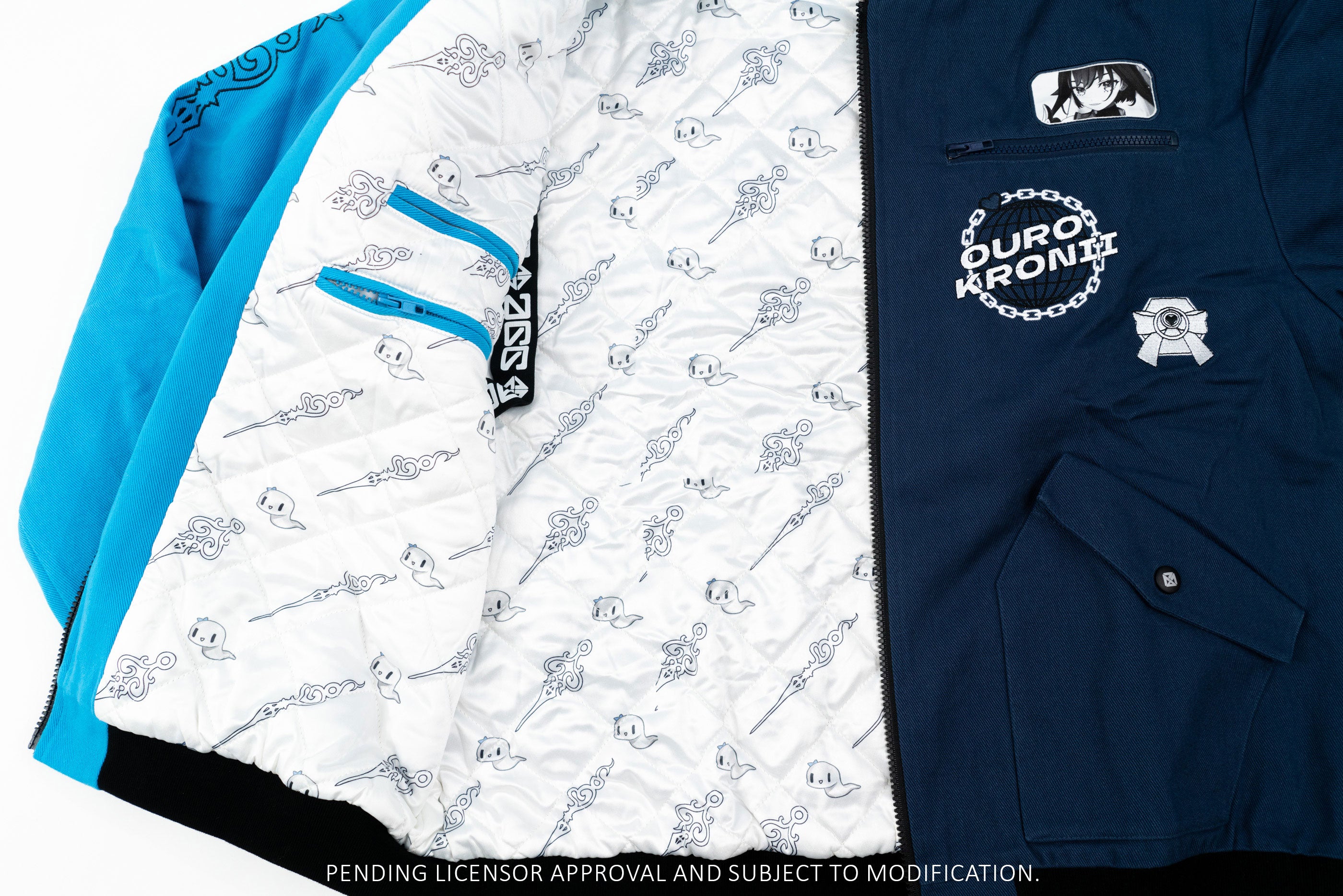 hololive English - Ouro Kronii Denim Jacket