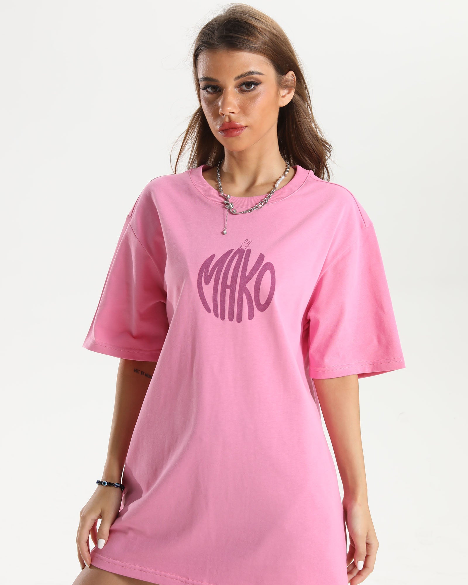 🎁 Kill la Kill - Mako Pink T-Shirt (100% off)