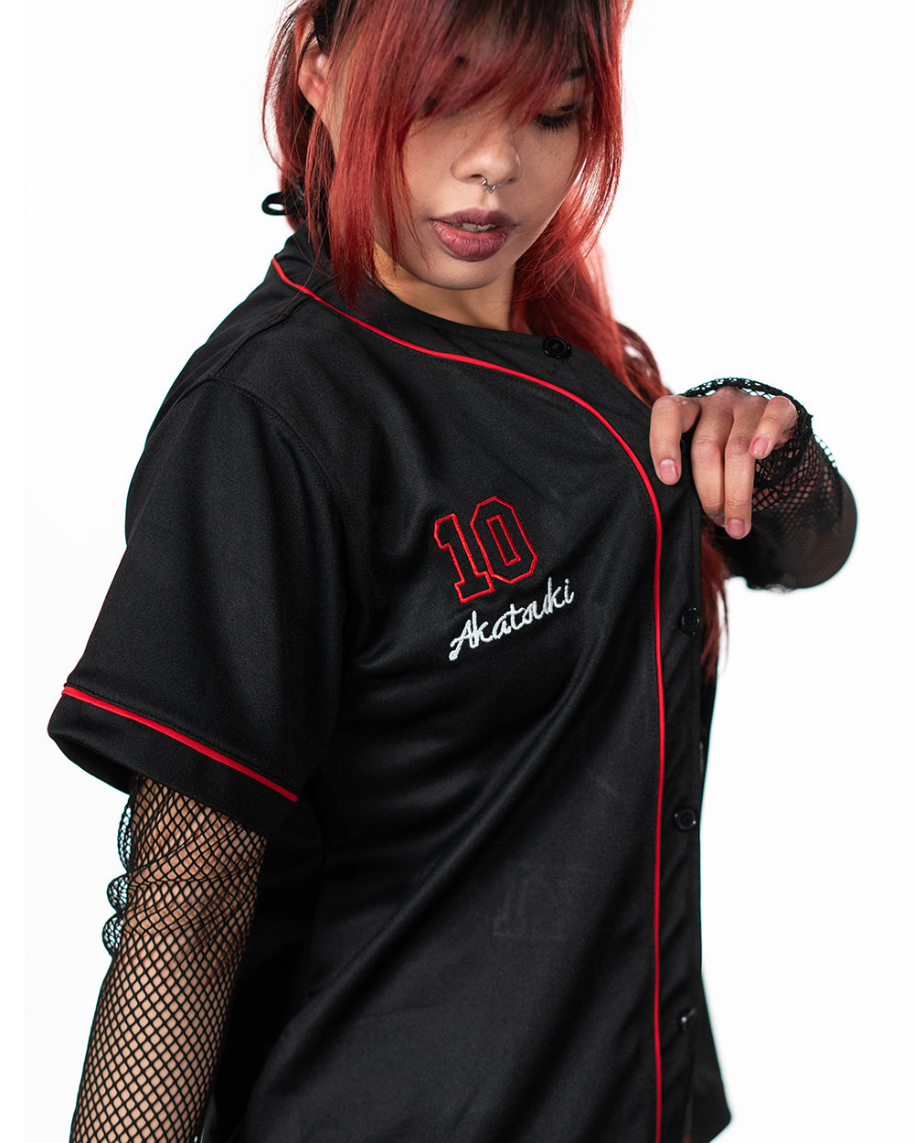 Naruto Shippuden - Akatsuki Baseball Jersey (Red)