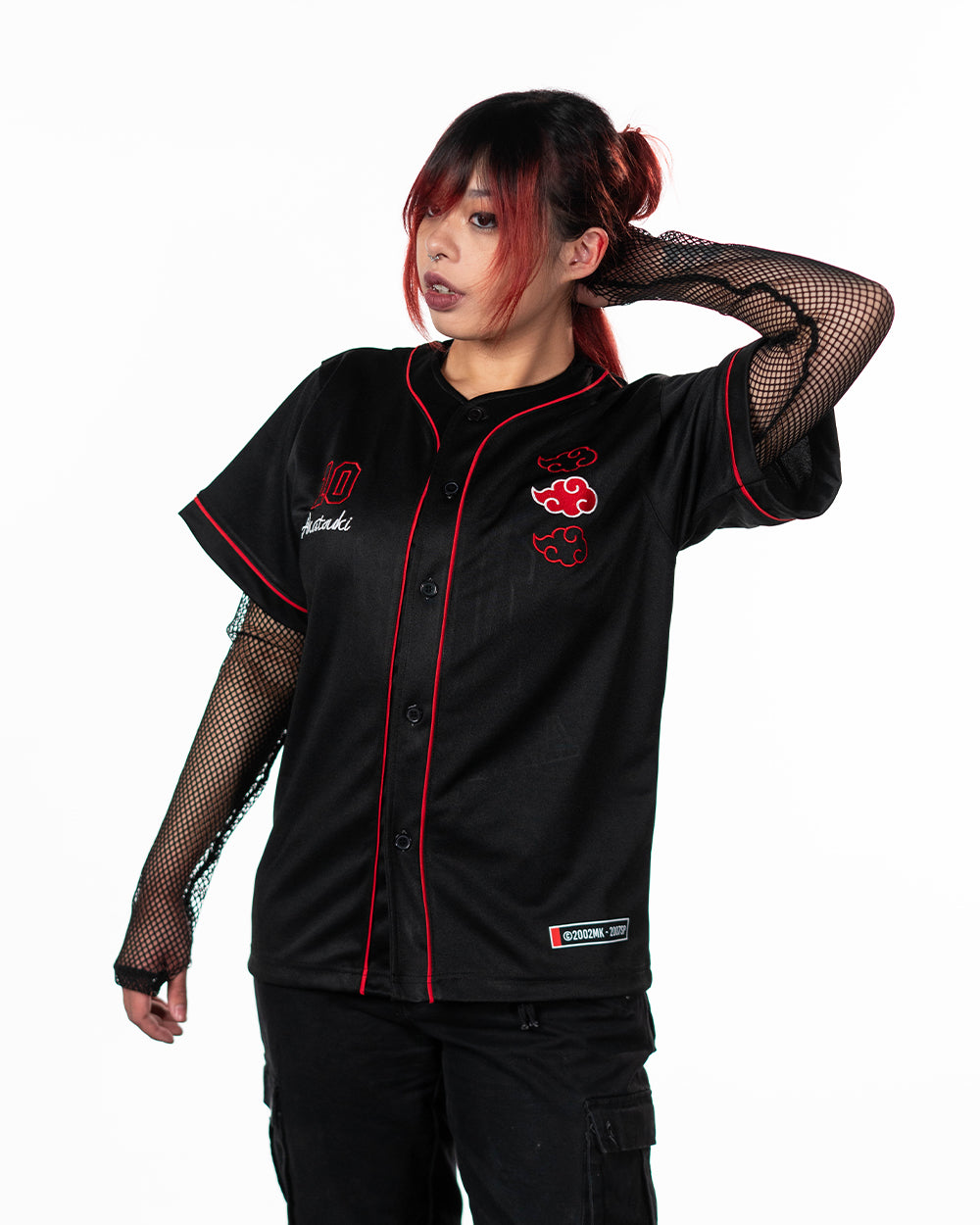 Naruto Shippuden - Akatsuki Baseball Jersey (Red)