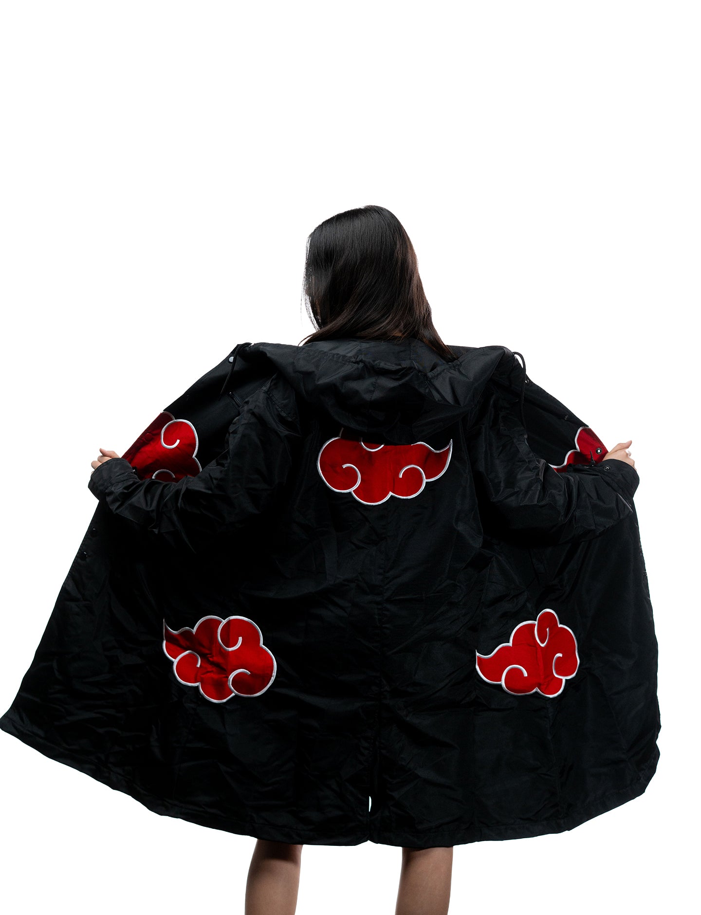 Naruto Shippuden - Akatsuki Cloud Hooded Windbreaker Jacket