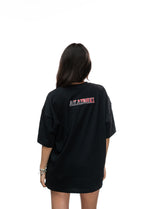 Naruto Shippuden Akatsuki embroidered cloud shirt back full view
