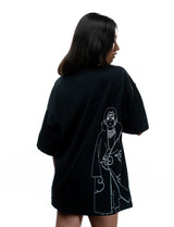 Naruto Shippuden Itachi Uchiha line art shirt back angle view