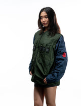 Naruto Shippuden Kakashi tactical windbreaker jacket front final pose