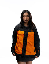 Naruto Shippuden Uzumaki orange windbreaker jacket front final pose
