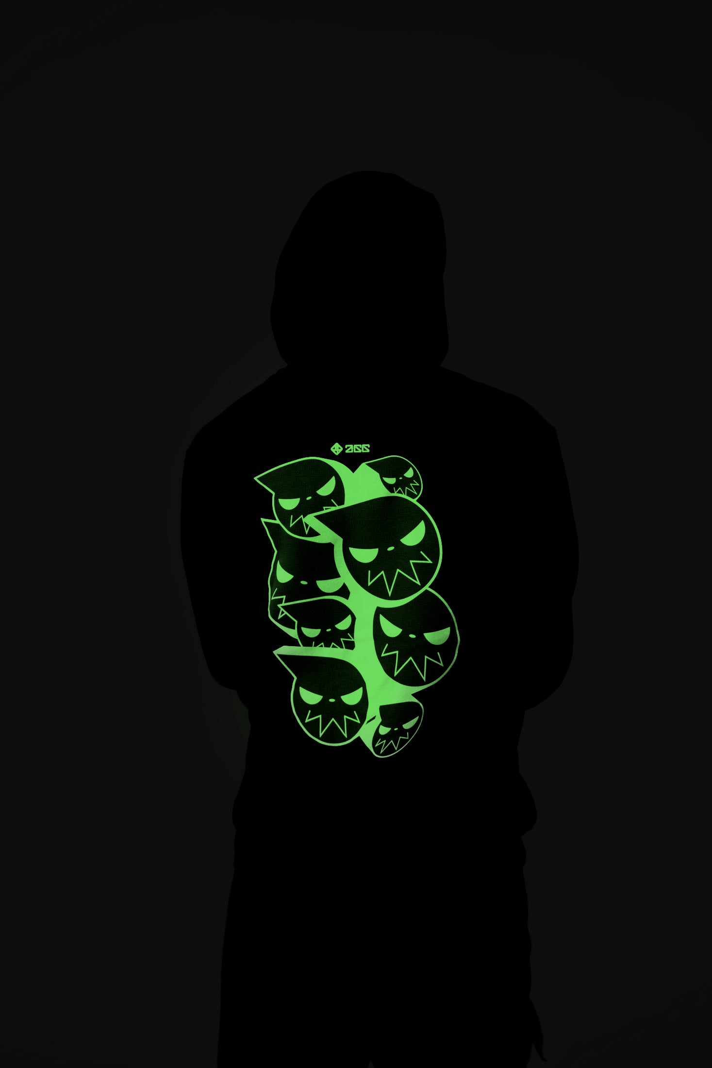 Soul Eater Glow In the Dark Navy Hoodie