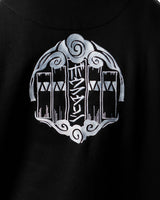 Wind Breaker haruka sakura black hoodie back bofurin crest graphic close up